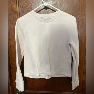 Under Armour pink sweatshirt with zip back